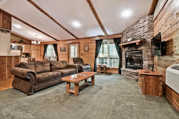 Secluded Cabin In The Woods! 1 Story Villa Eureka Springs Esterno foto